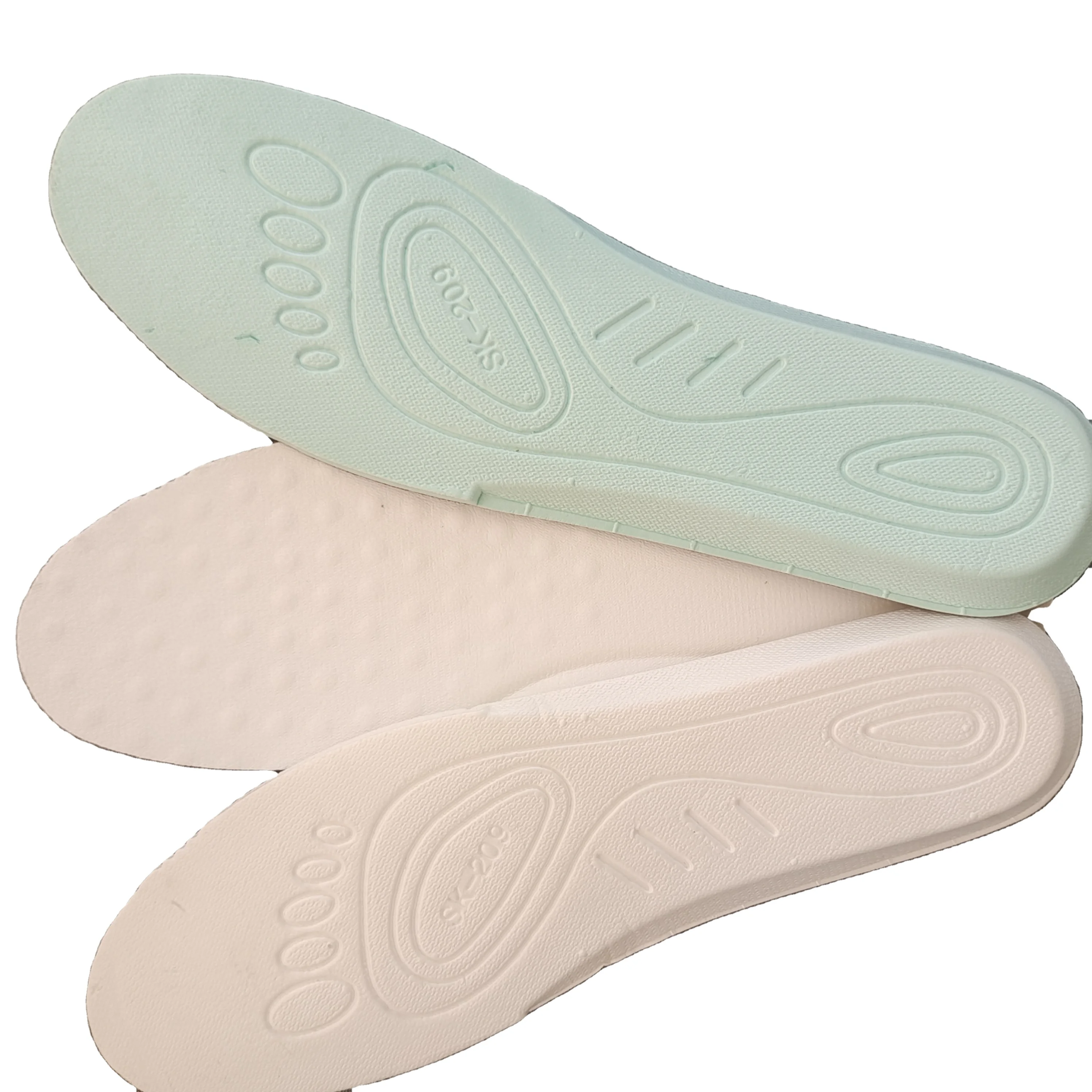 insole pad pu foamed oem factory insole  black white green  sport shoe pad