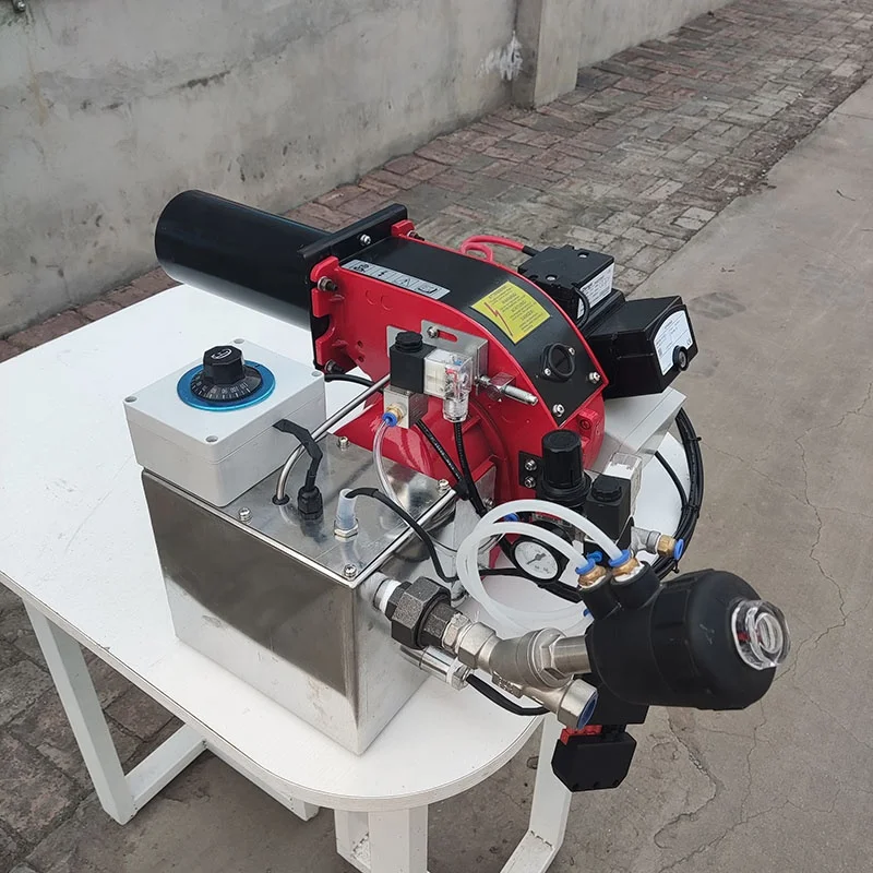 JH-5-WY 58 KW Fully Automatic One-Stage Flame Control  Waste  Oil Burner For Boiler Parts