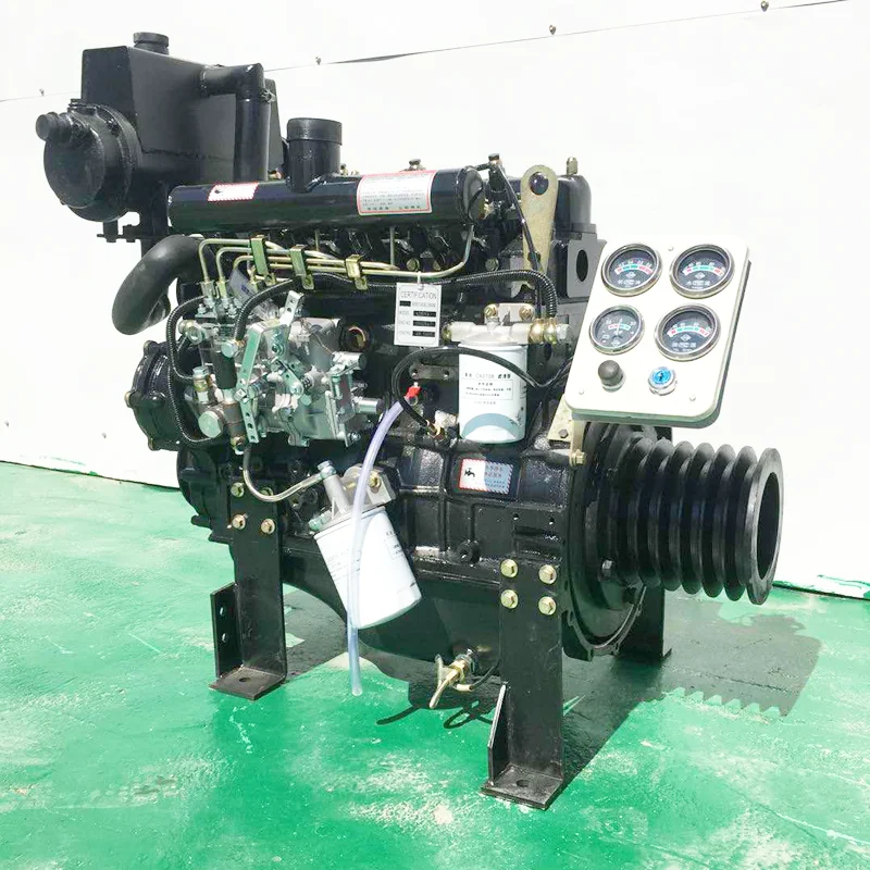  Новый малогабаритный лодочный двигатель дизельный 490C 4 цилиндра для лодки и морского