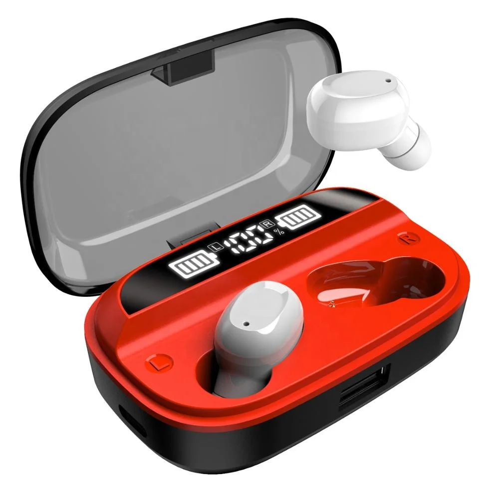 Mini Magnetic In-Ear Earpiece Auriculares Wireless Earphones Earbuds Bluetooths for Sport Running Jogging