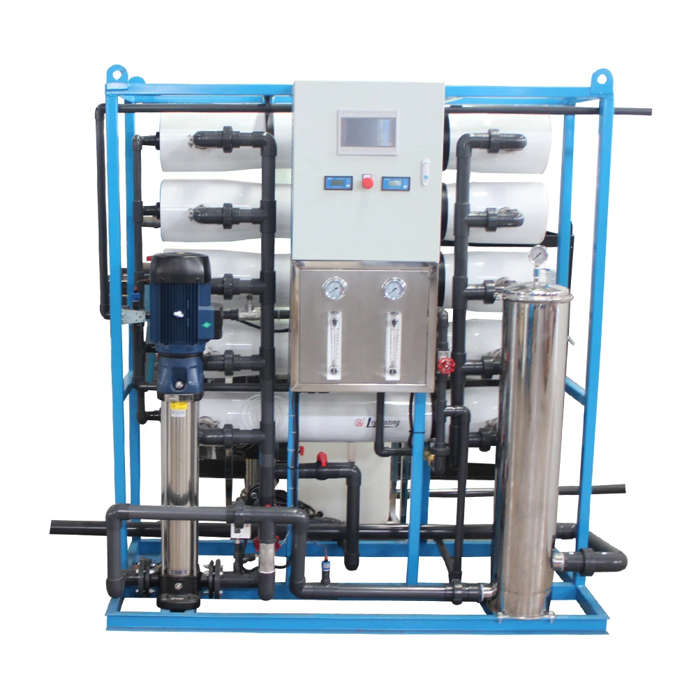 Automatic PLC control 4000 Liter/hour Reverse Osmosis(RO)Water Purifying  System for hotel water supply