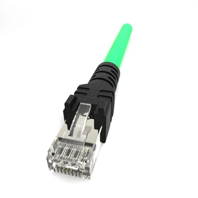 Network Ethercat Profinet Profibus-DP CC link Cat.5e 6 6a 7 cable shield  IP20 male  rj45 connector