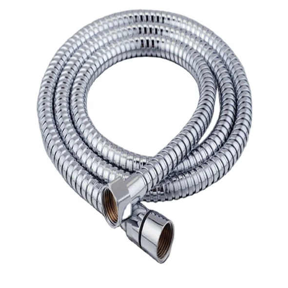 120cm Luxury High Quality Shiny Chrome Color Flexible Pvc Shower Hose With Multiple Layers