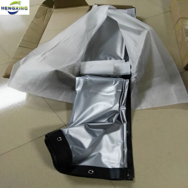 3D cinema screens,rear projection film,3D Silver screen fabric