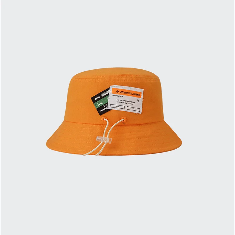 Oem Factory Designer Private Label Cotton Solid Color Unisex Adult Custom Adjustable Fisherman Bucket Hats