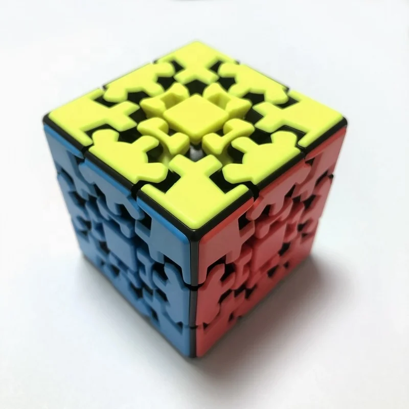 Children Competition Magic Cube DIY Gear Educational Cube ABS Material Toy