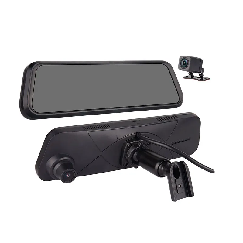 N6+ Dual Mirror Dash Cam Car Camera DVR Mirror Dash Cam With Special Bracket Carlover Dashcam
