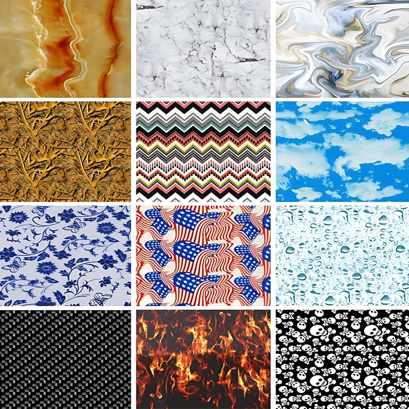 New Arrive Hydro Dipping Film Customized Size and Patterns Water Transfer Printing Film