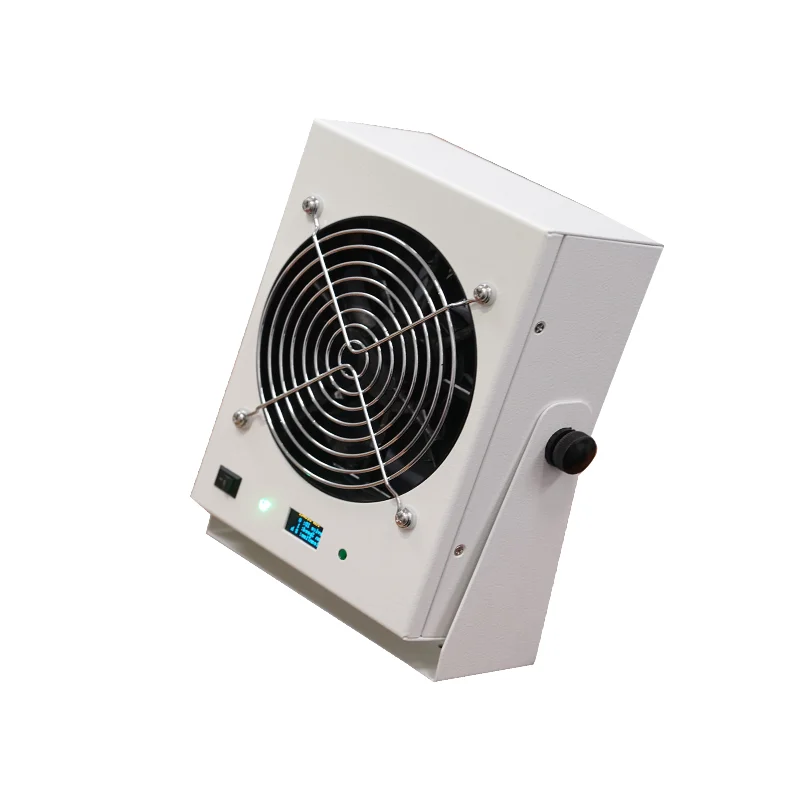 industrial high quality portable desk top static ionizer ionizing air ion blower