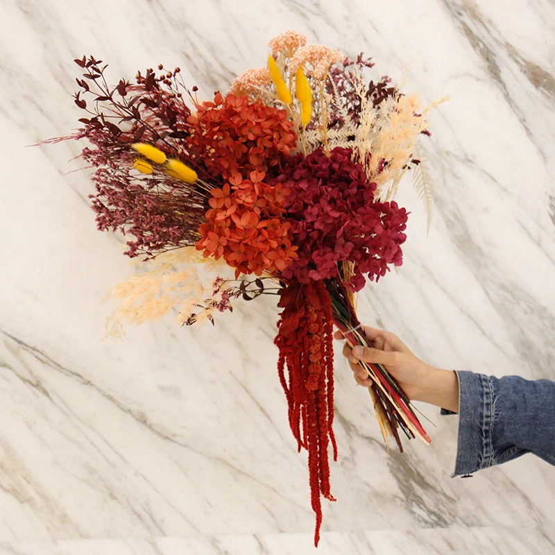 Burnt Orange, Navy and Burgundy Arch Flowers Fall Wedding Flower Arch Swag Decoration Wedding Flower Bouquet