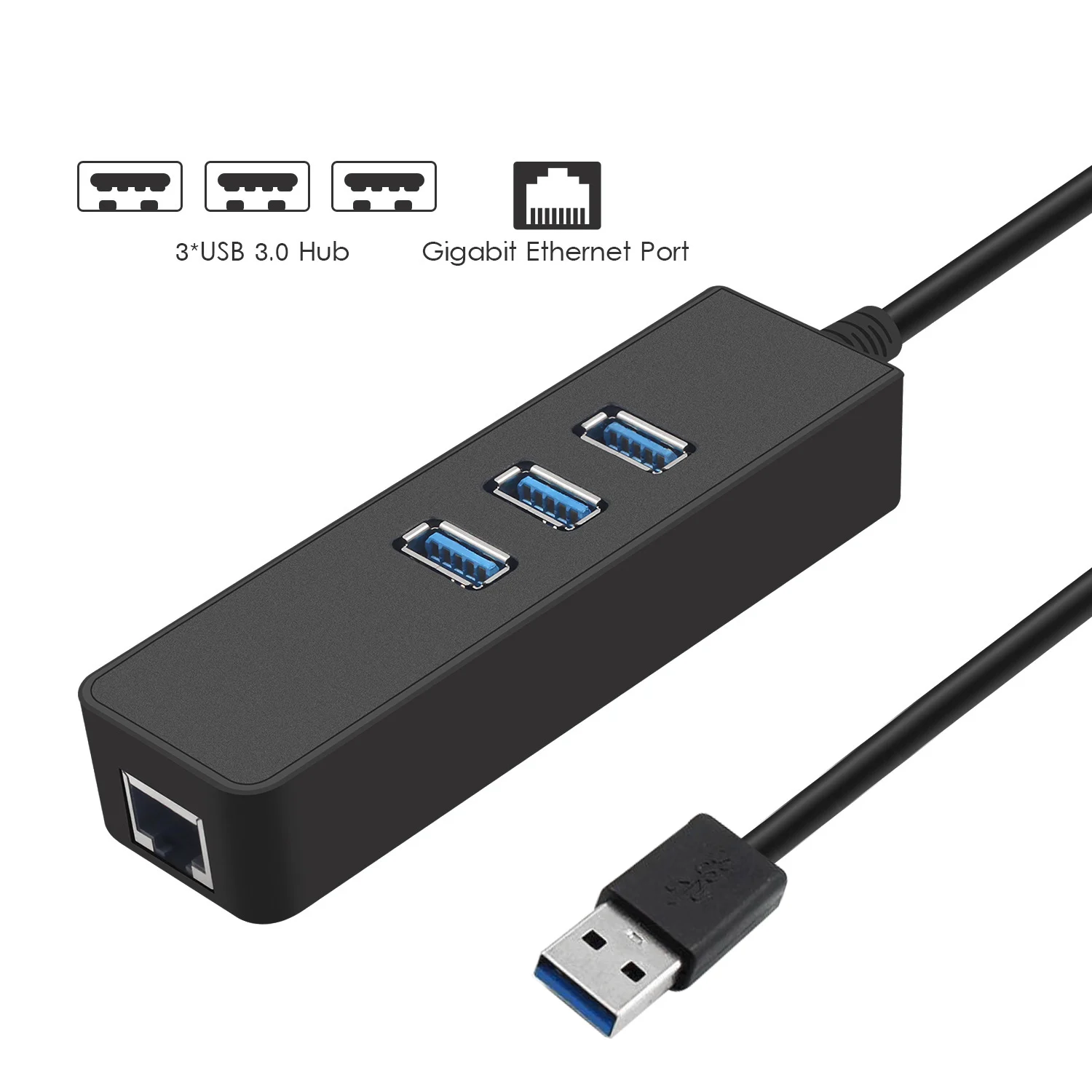 New arrival custom docking station plastic usb 3.0 ethernet usb c hub computer accessories and parts
