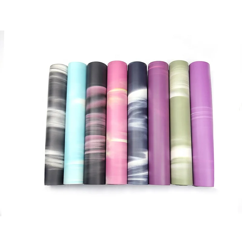 Hot Sale Anti Slip PU Rubber 5mm Personalized Professional Custom Manufacturer Eco Friendly Pu Yoga Mat