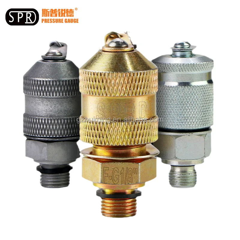 Bourdon Tube pressure gauge connector brass digital Hydraulic pump test hose fitting for connecting oil pressure gauge tee joint