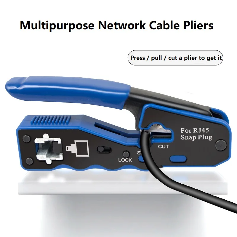 7 Types Of Crystal Head Network Cable Pliers Stripping Pliers Multi Function Terminal Crimp Plier