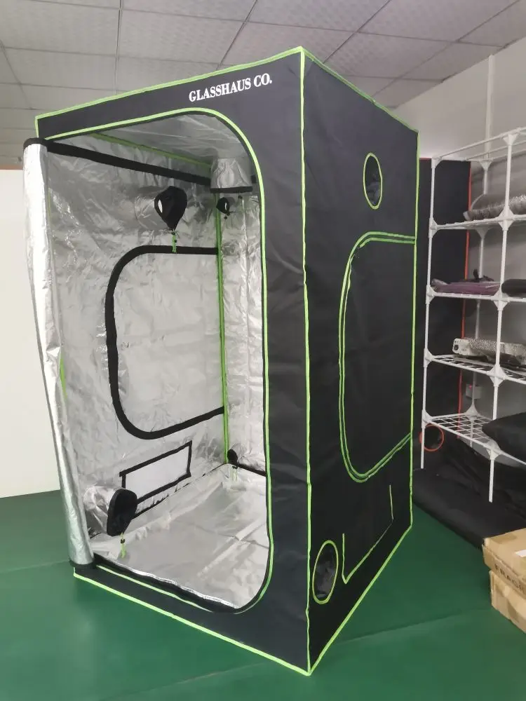 Customized  Led Growbox Dark Room indoor plant Hydroponic Complete Grow Tent Kits 5x5