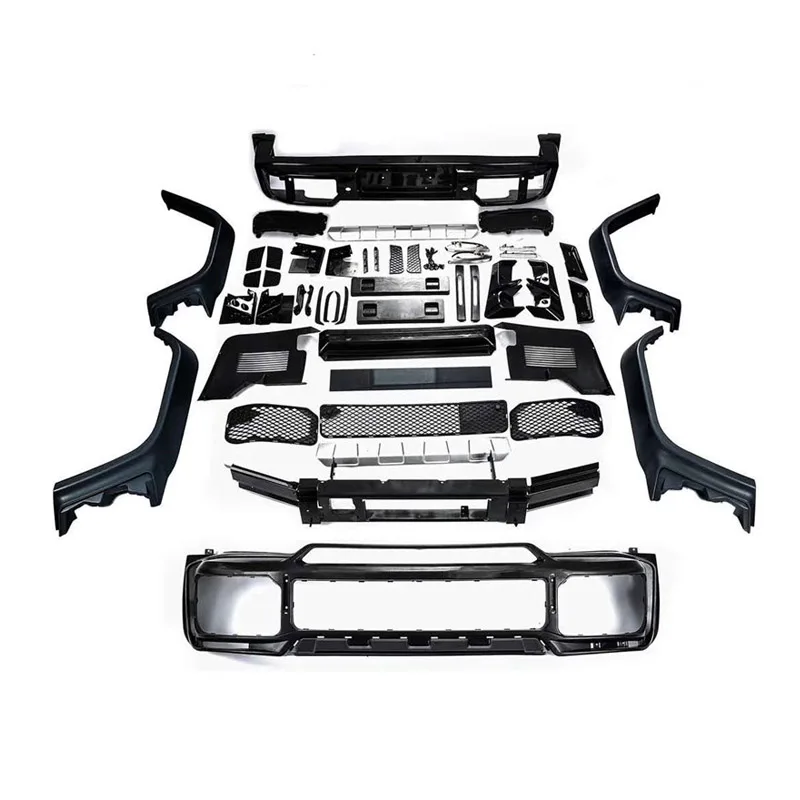 G Class W463 G500 G550 G350 Upgrade to 2020 W464 B Style Auto Body Kit Parts Facelift