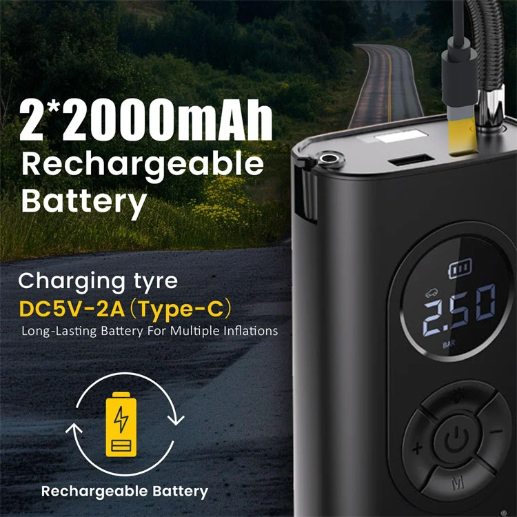 Hot Selling Cheap  mini car air compressor digital car air compressor cyclone car air compressor