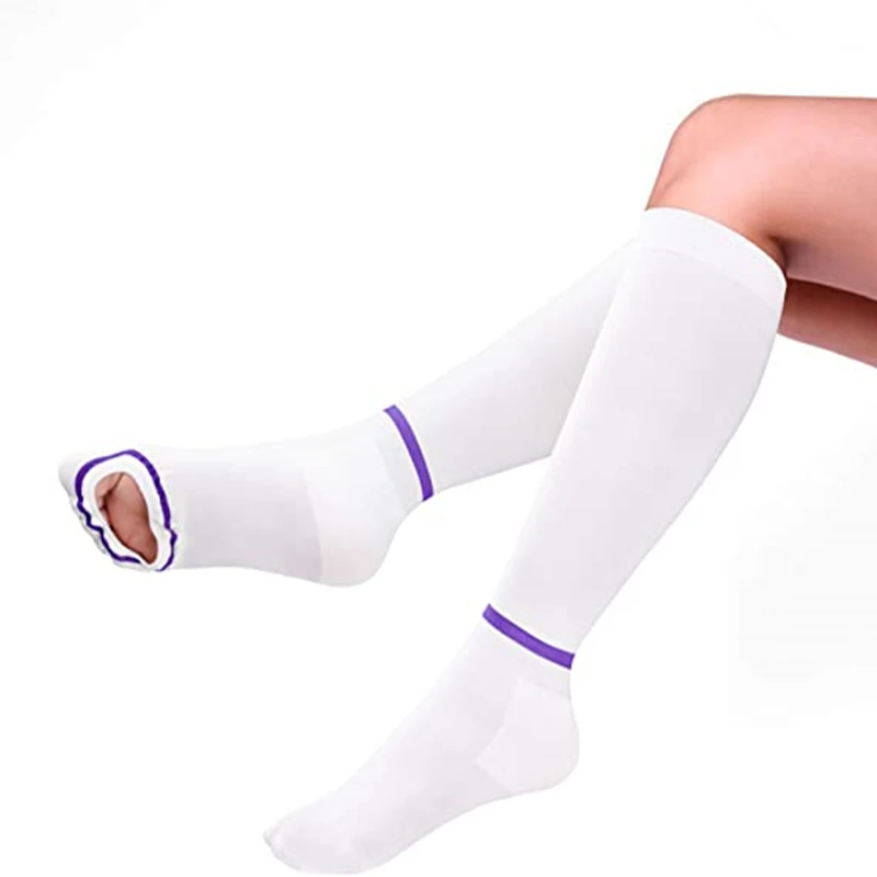 Anti Embolism Compression Stockings Knee High Unisex Medical Compression Socks 15-20 mmHg antithrombosis Antithrombotic socks