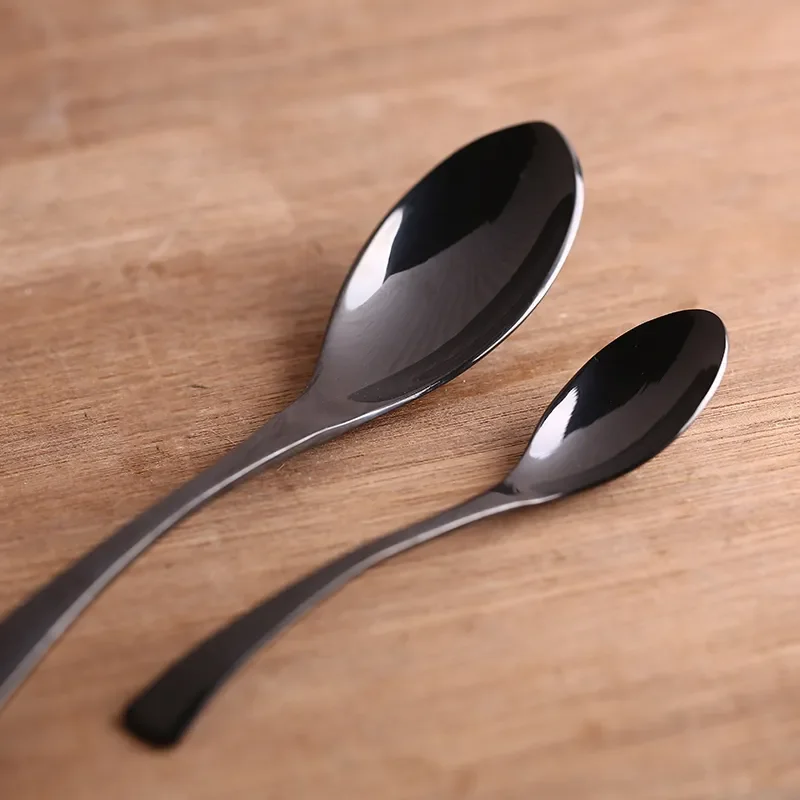 High Quality Middle East Stainless Steel Flatware Unique Cutlery 120/130/144pcs Forks And Spoons Set Designer Dinnerware