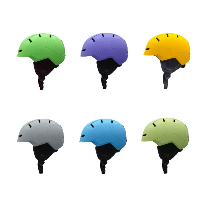 wholesale hot quality Helmet for snowboard nice unisex Impact Resistance custom men adult ce skiing snow ski helmet with visor