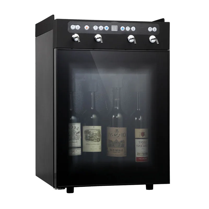 Электрический аргоновый газовый консервный охладитель вина 4 бутылки