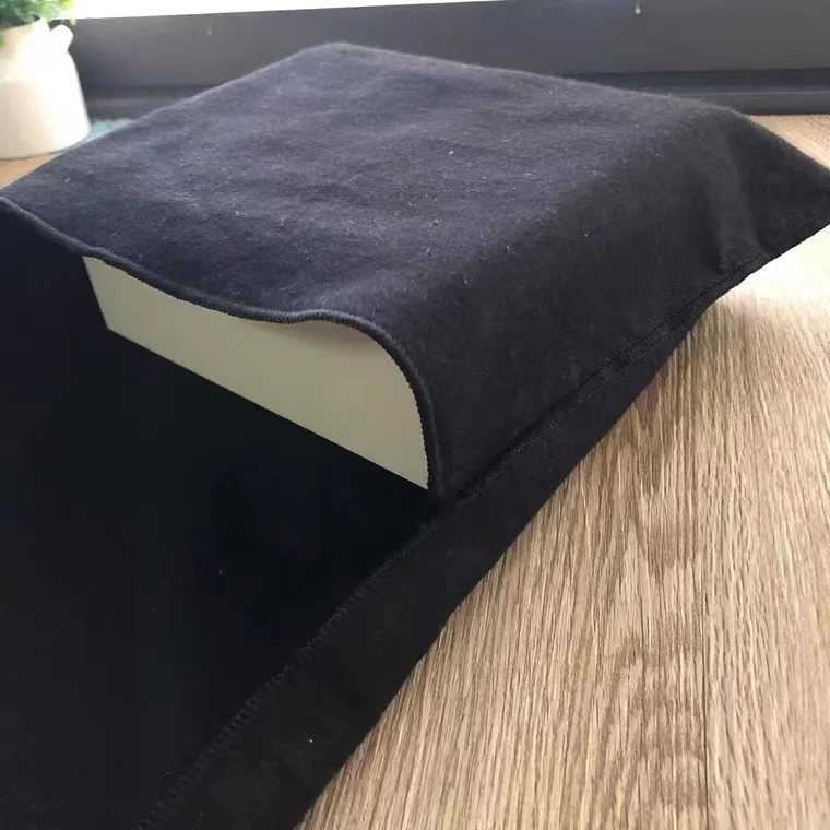 Customized Logo Large Cotton  Flap Envelope Pouch Dust Bag For Handbags Shoes and Handbags