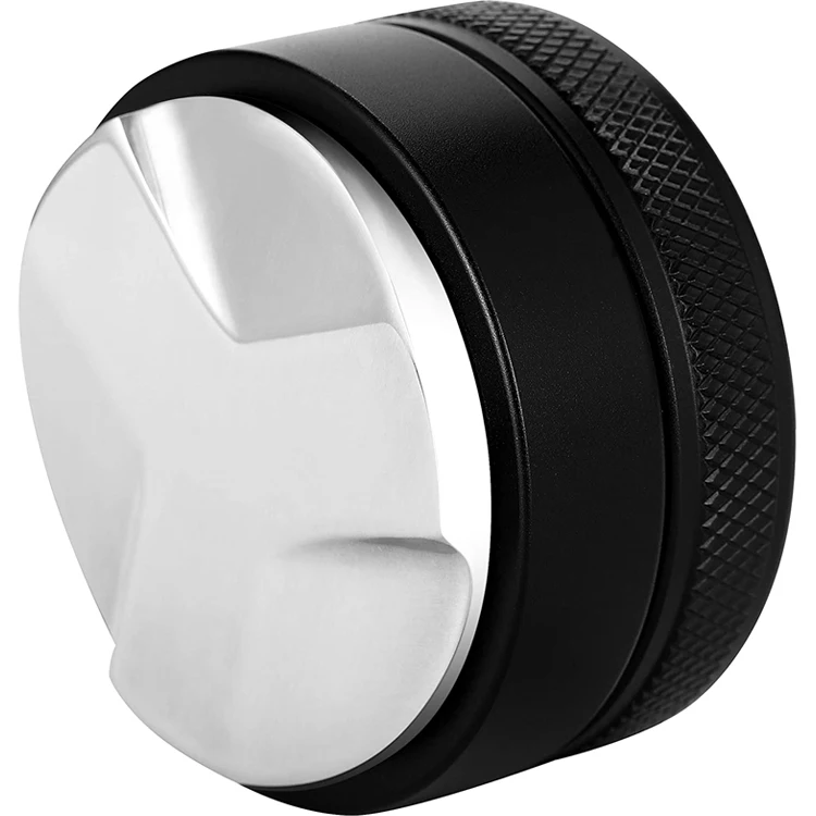 PURPLESEVEN Factory Price 51mm 53mm 58mm Stainless Steel Adjustable Espresso Coffee Tamper Distribution Tool Leveler Distributor