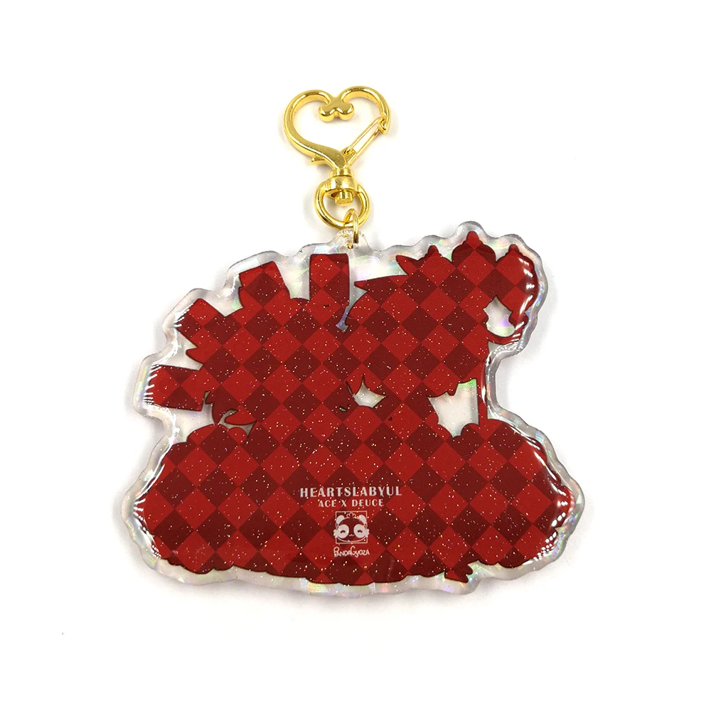 Holographic Keychain Holographic Anime Charms Wholesale Custom Shape Holographic Size Printing Anime Acrylic Keychain