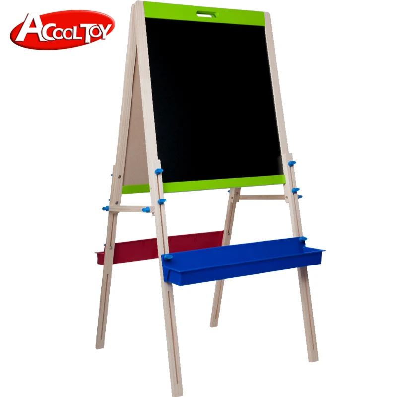 wooden board drawing  painting writing easel stand magnetic whiteboard tablet white board drawing toys