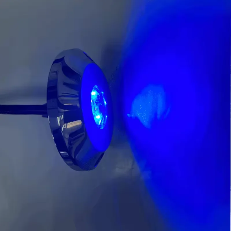 316L Stainless Steel 60W 12V RGBW Underwater LED Light Marine Boat Yacht Ship Transom Lights Swimming Pool Dock Lamps