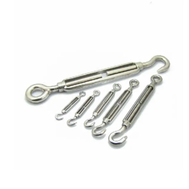 Small Stainless Steel 304/316 JIS Type Closed Body Turnbuckle Jaw & Swage