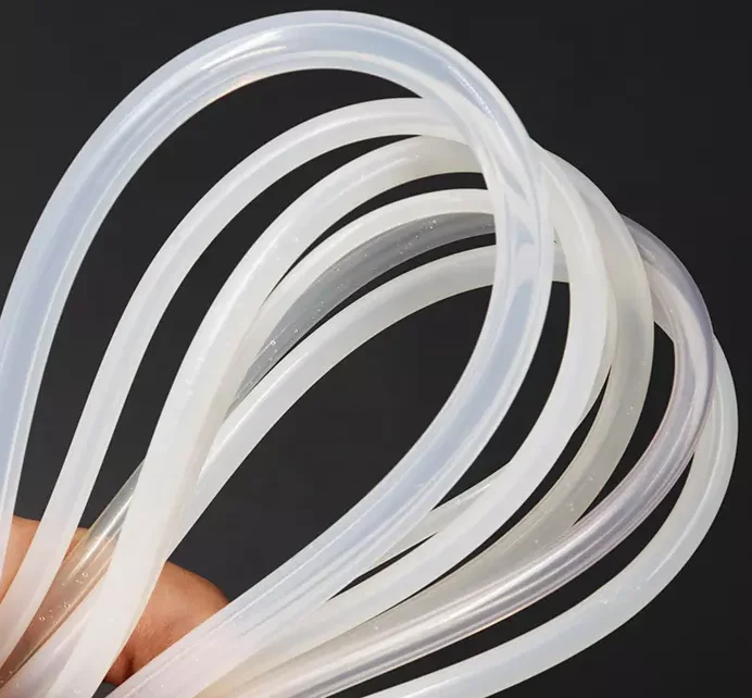 4*6mm Food Grade Silicone Heat Resistant Soft Flexible Transparent Silicone Rubber Tubing