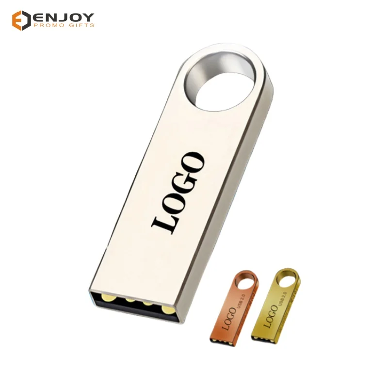 Custom logo USB Flash drive 128gb 64gb 32GB 16GB 8GB 4GB 2.0 3.0 Metal drive