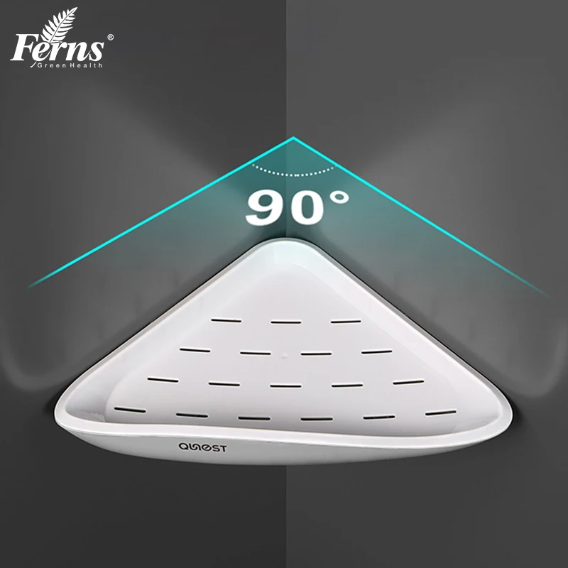 Bathroom Storage Wholesale Shower corner caddy rack Plastic wall hanging bath shelf