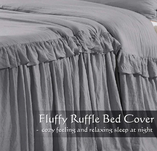 Домашний Комплект постельного белья с оборками покрывала постельное белье коллекция