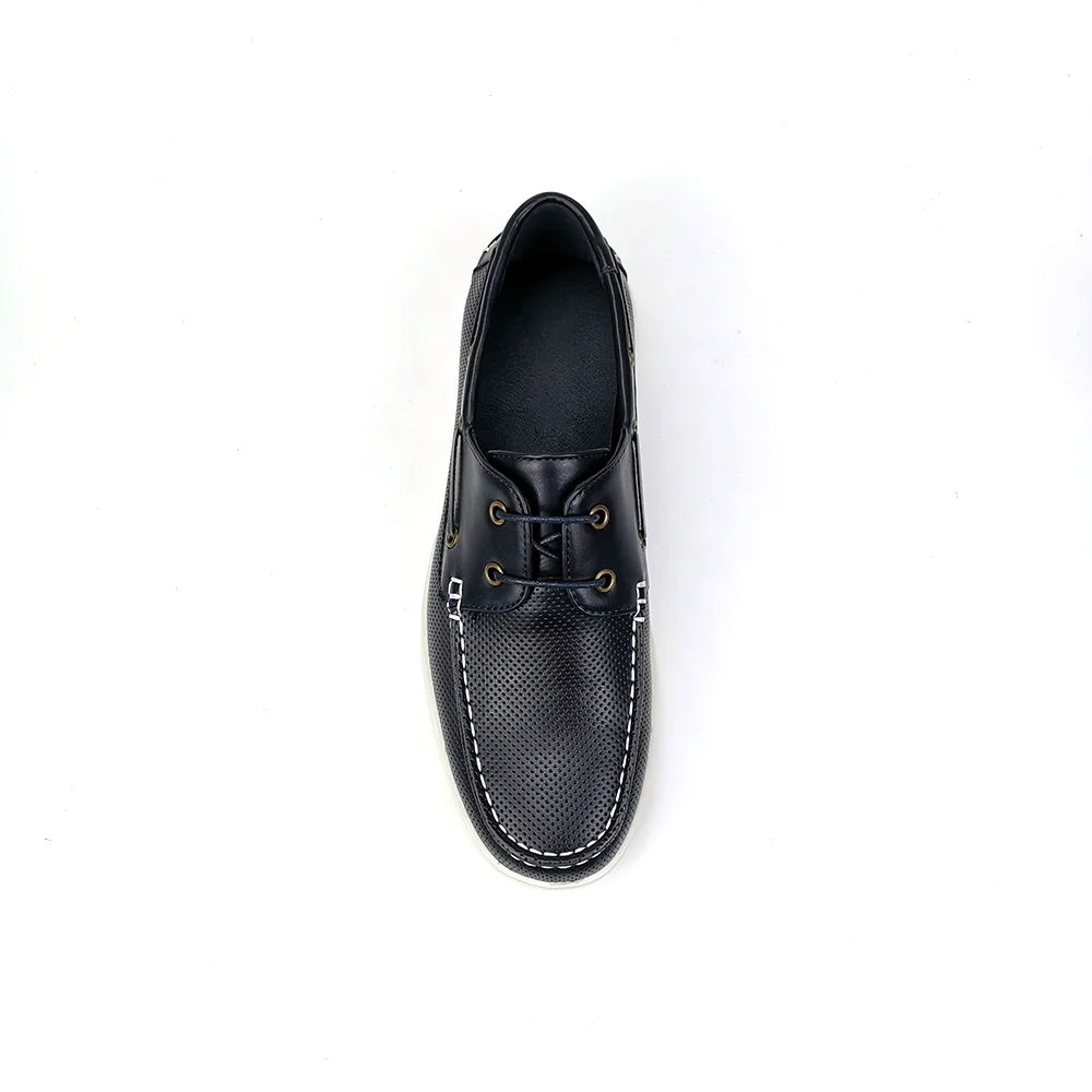 Boat Shoes Leather for Mens Shoes Loafers Casual Driving Shoes Men