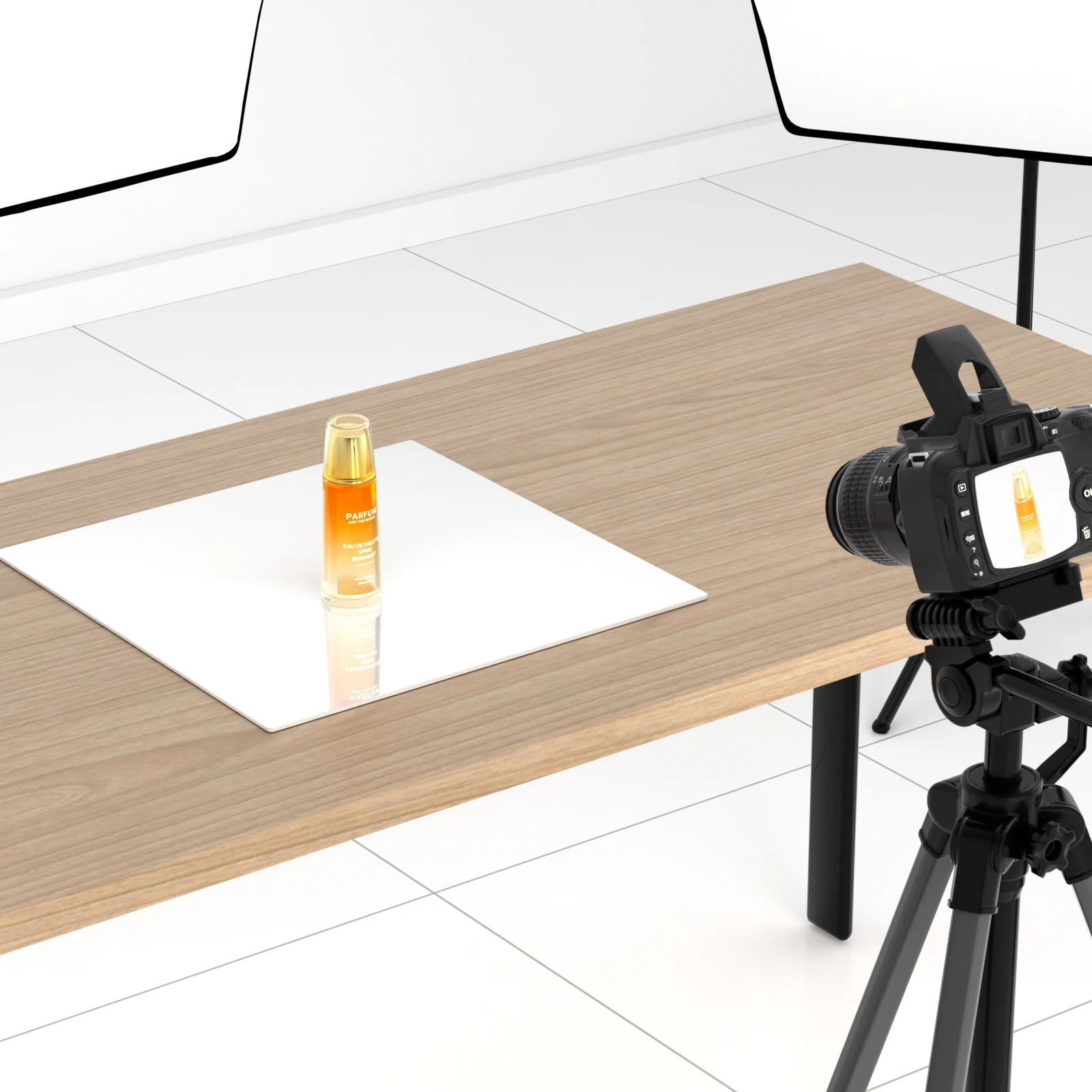 Acrylic Background Board Reflective Display Board For Product Photo Shooting Table Props Backdrop Sheets