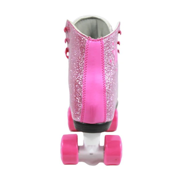 Stylish Custom Non-adjustable Roller Skating Shoes for Youth Adult Female Women 6+ Years Girls Kids Children Boys