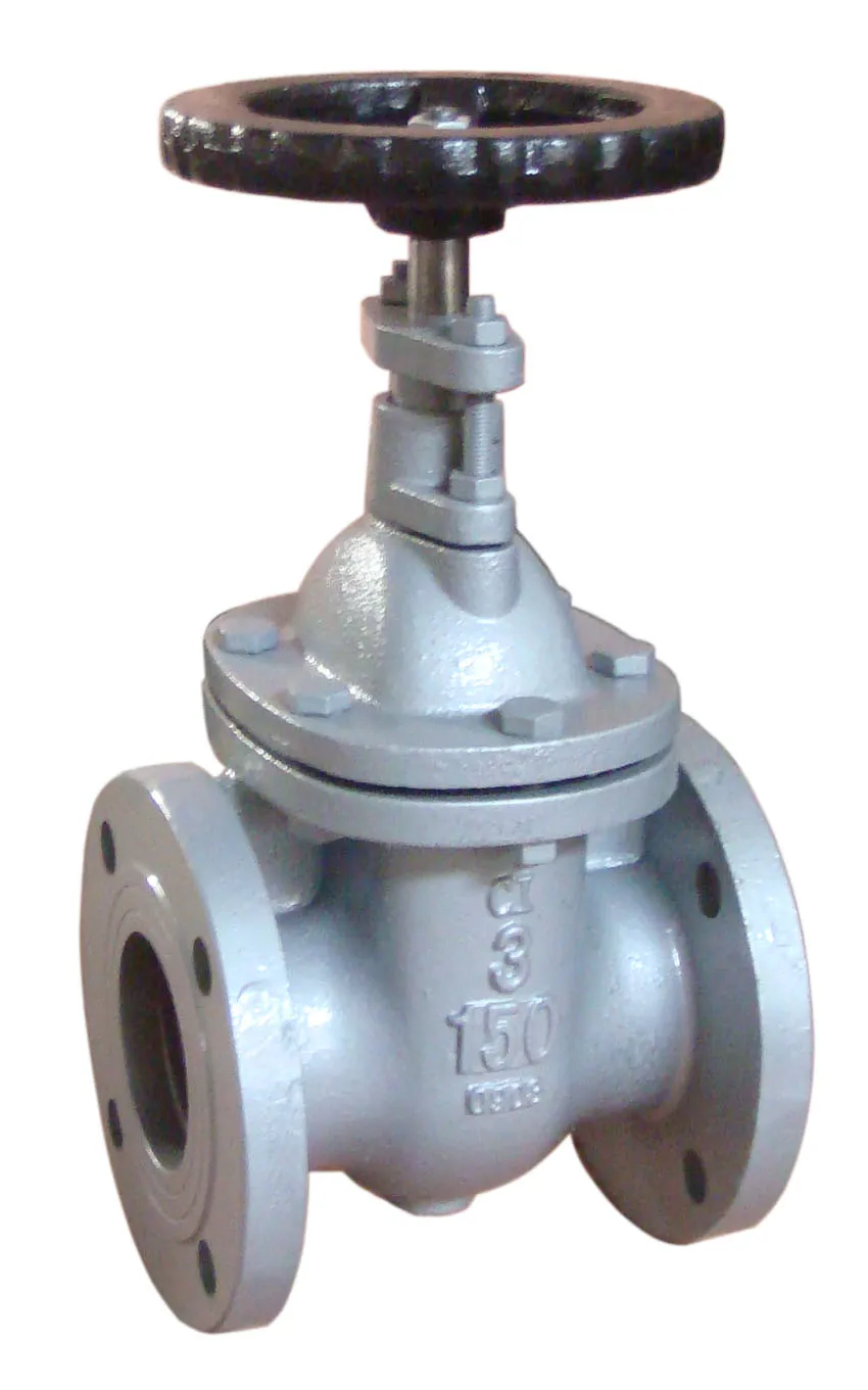 worm gear operated jis 10/ansi 125/150 cast iron gate valve , rising stem flange end
