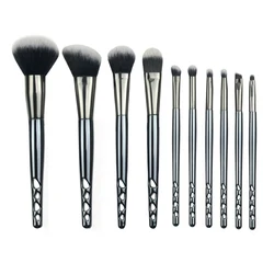 High quality JLY  professional cosmetic makeup brush 10pcs make up brushes set /makeup brushes custom logo