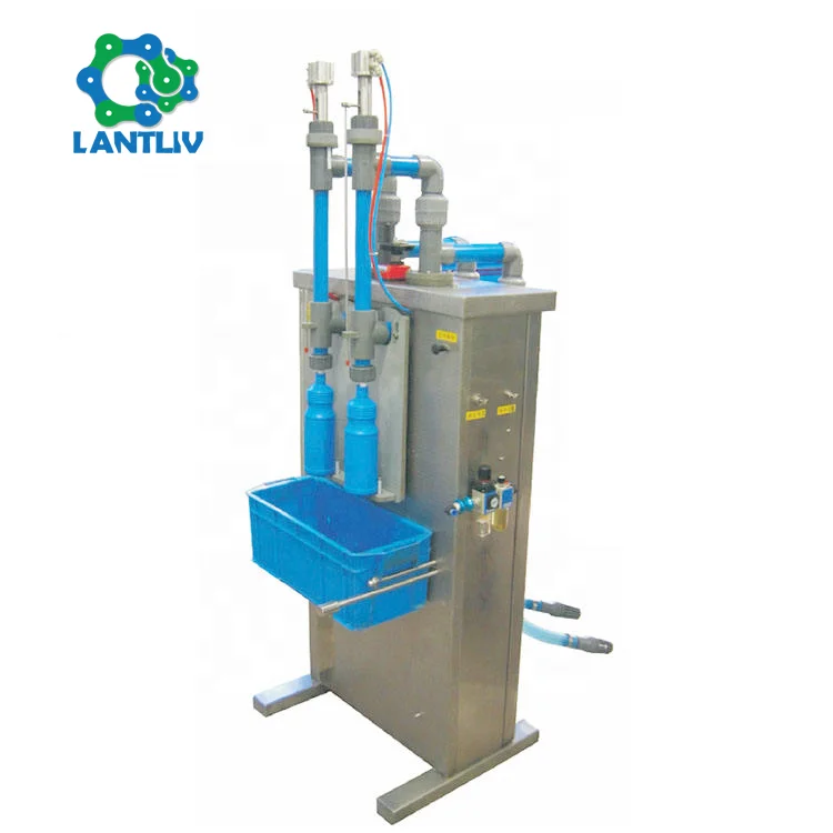 Автоматическая Антикоррозийная машина для розлива бутылок Оборудование сильного кислотного жидкого хлора отбеливающего моющего средства