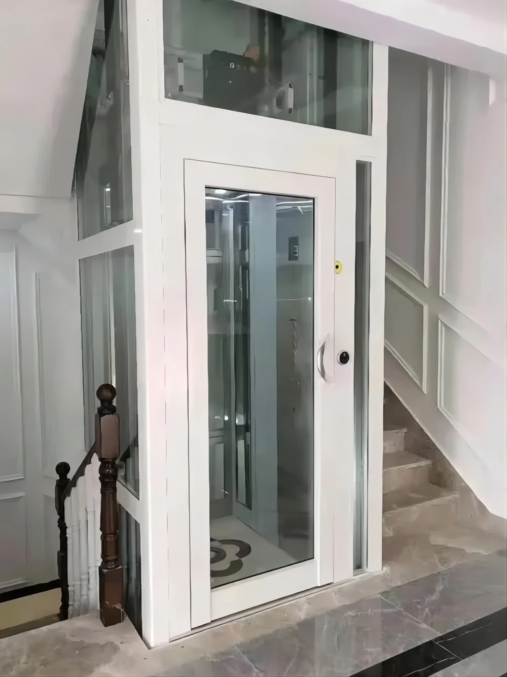 Factory Price Hydraulic 250kg 300kg 400kg Easy Installed Home Lift Wall Mounted Elevator Platform Indoor Outdoor Lift