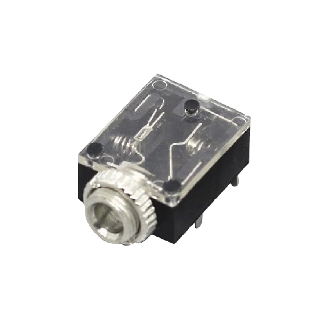 PCB Mount Female Socket 5Pin Stereo Audio DC Jack 3.5mm