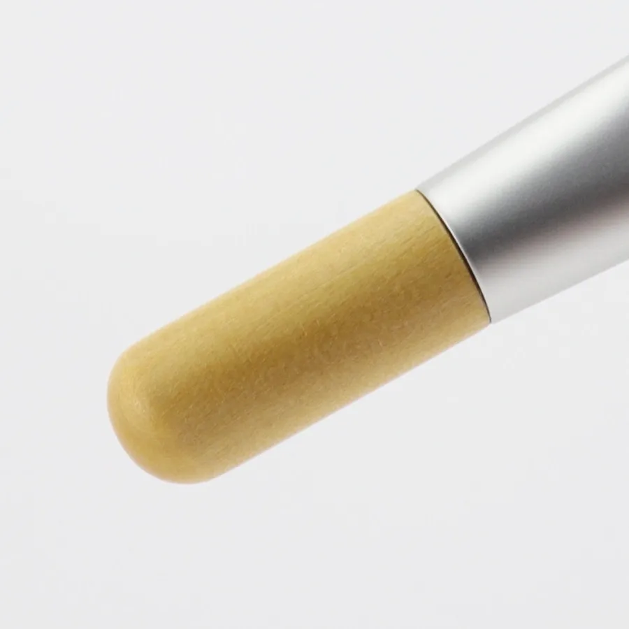 Wholesale single mini makeup brush bamboo handle Foundation Brush vegan Smudge