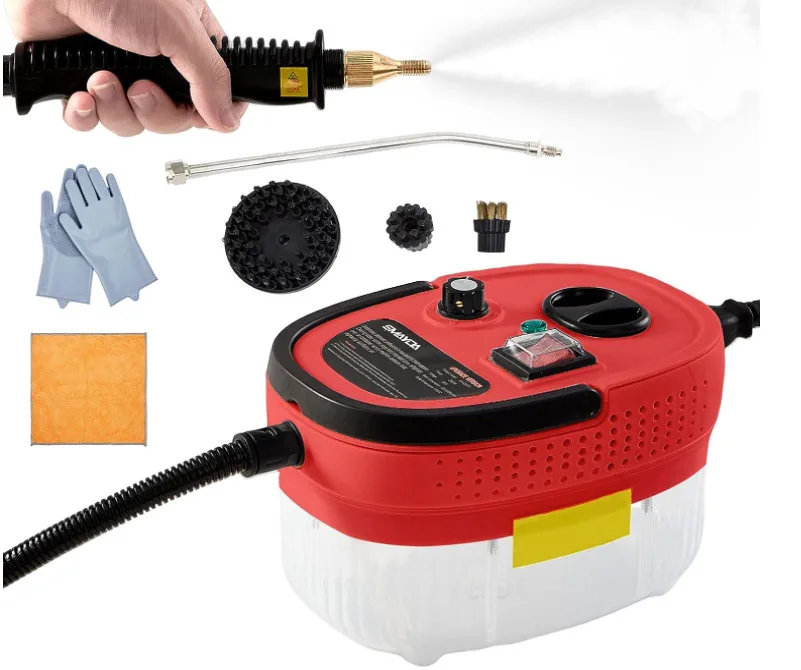 2500W Home Kitchen Steam Cleaner Multifunctional High Pressure Electric Car Machine Cleaner For Kitchen Cleaning