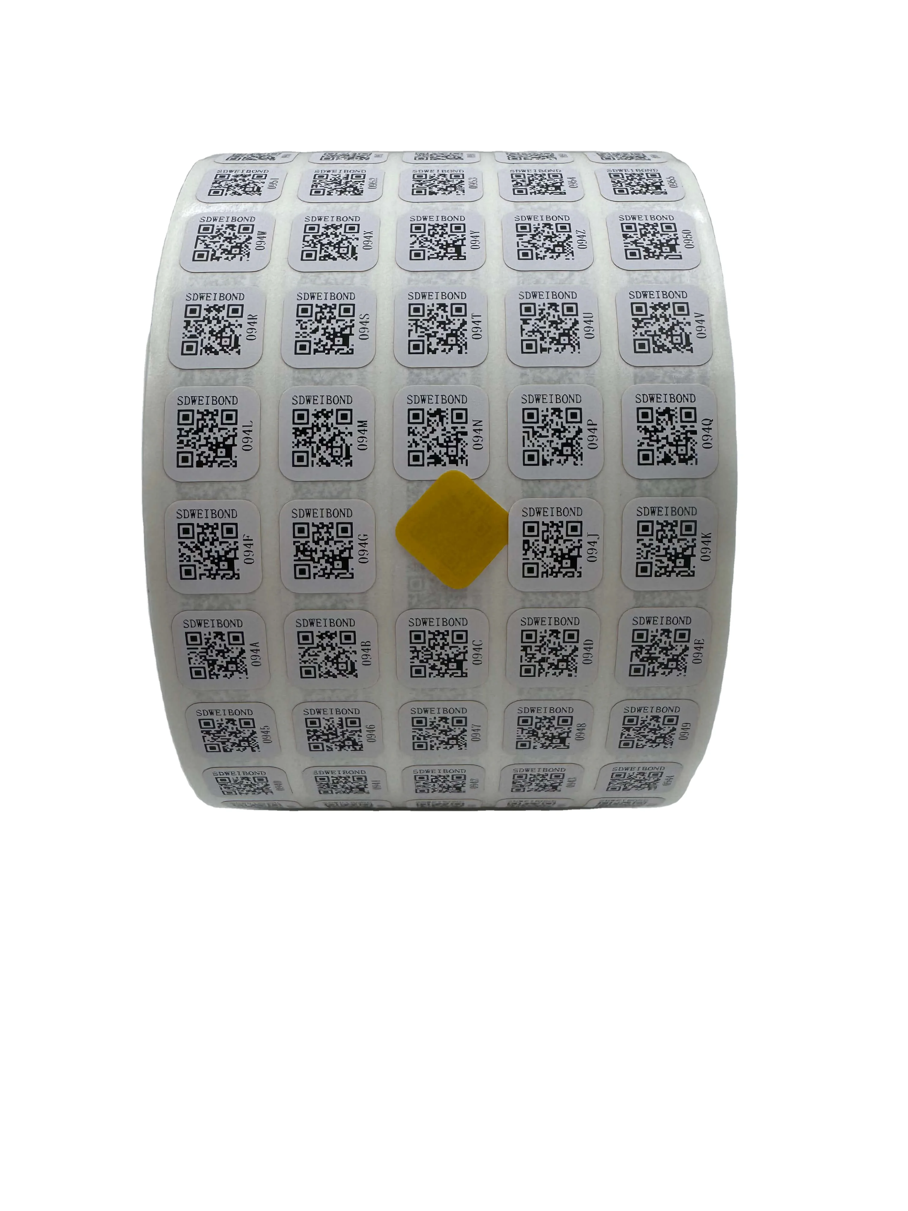 Hot Products Printed sticker Serial Number Barcode Printing Adhesive Sticker With most popular
