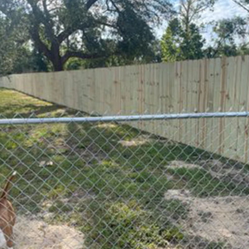 Pvc black vinyl coated chainlink chainlink wire mesh 50x50mm small hole chain link fencing 6ft tall