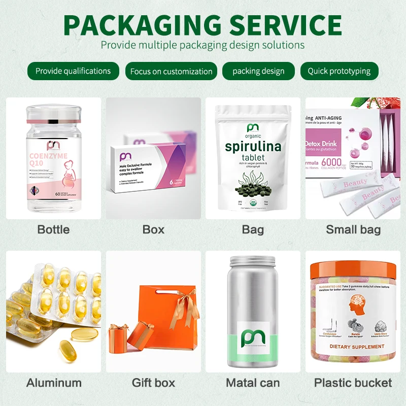 Липосомальная поддержка витамина С для клеточной функции антиоксидантной защиты и иммунного здоровья OEM/ODM