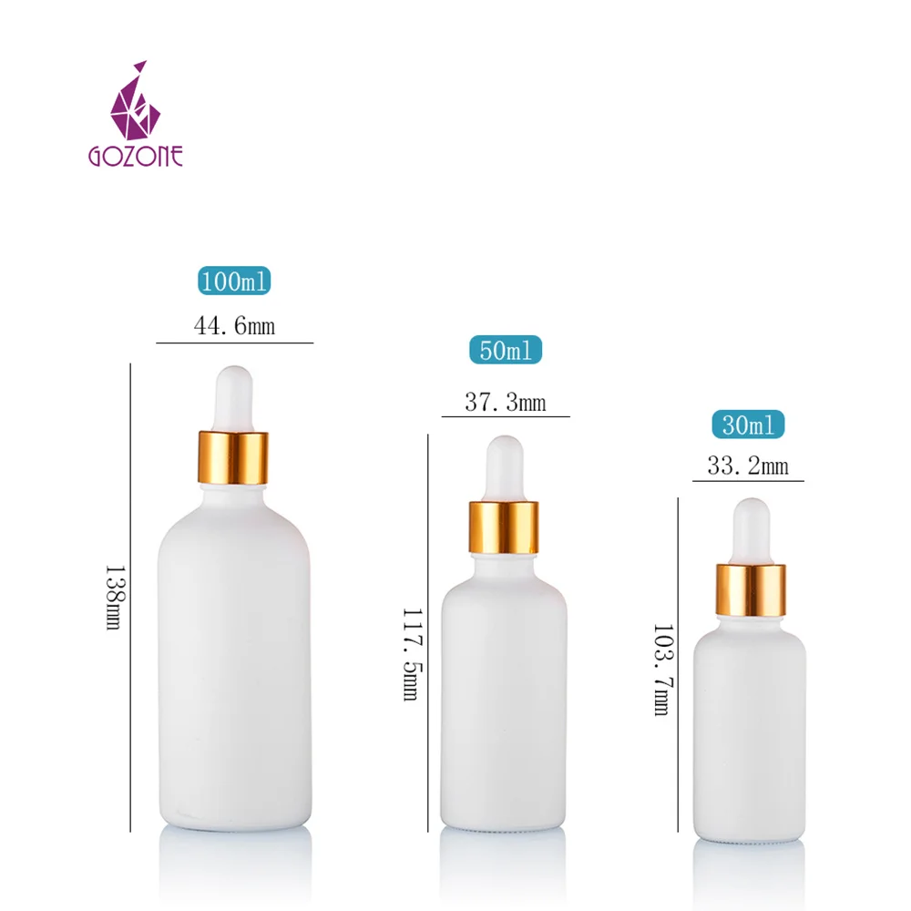 Perfume Oil Bottles 15Ml Dropper Bottle Essential Oil Roller Glass Custom Cosmetic Packaging Luxury High White Glass Screw Neck