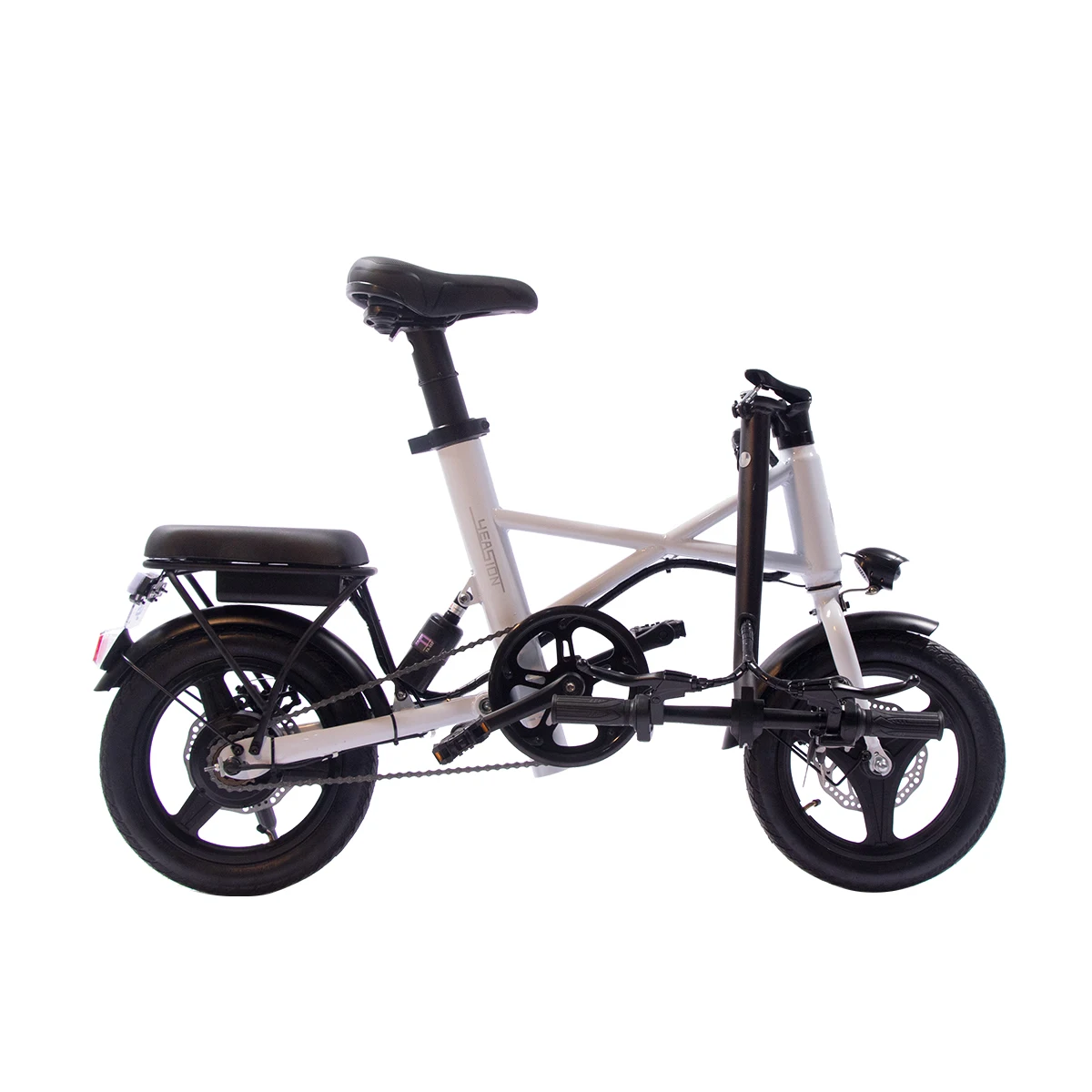 New arrivals 14inch wheel foldable folding E bike 36V/7.5Ah two seat electric bicycle 350W high power electric city bike